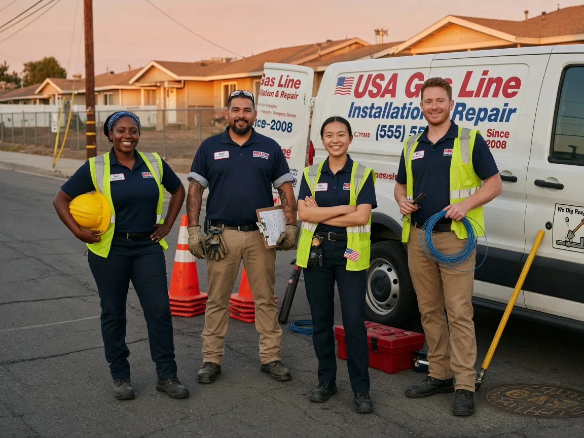 Gas Line Installation company in Ben Wheeler, TX